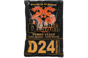 Спиртовые дрожжи Double Dragon "24 Turbo", 178 г